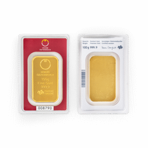 100 Gramm Barren - Münze Österreich