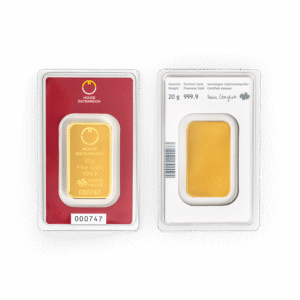 20 Gramm Barren - Münze Österreich