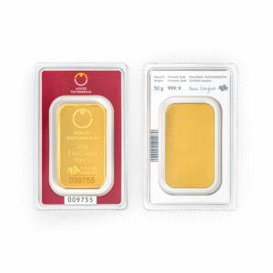 50 Gramm Barren - Münze Österreich